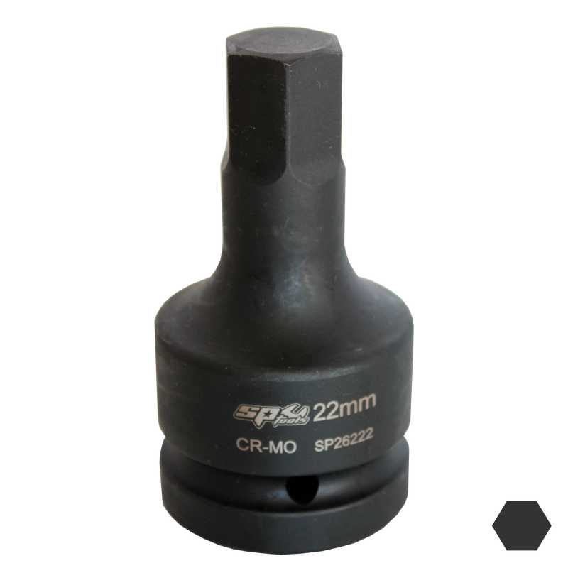 SP Tools Socket Impact 1"Dr Inhex Metric 14mm SP26214