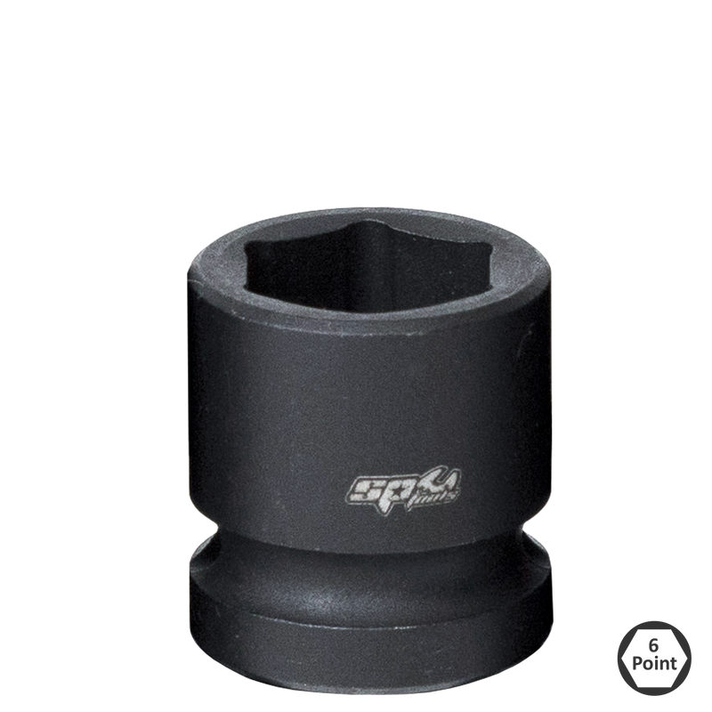 SP Tools Socket Impact Stubby Metric 1/2"Dr 6Pt 12mm