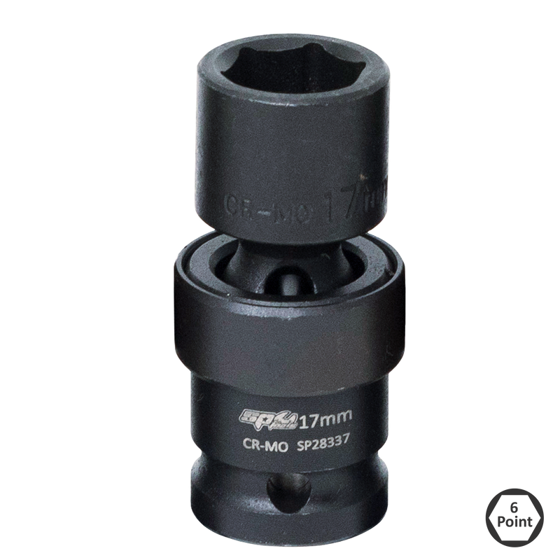 SP Tools Socket Impact Swivel 1/2Dr 6Pt 24mm SP28344