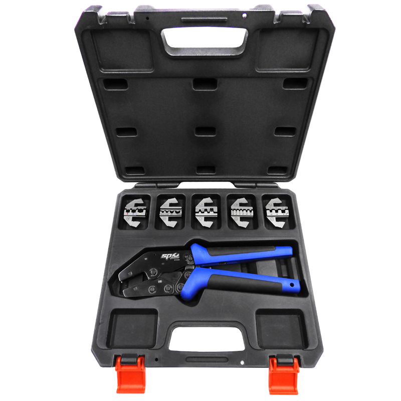 SP Tools SP32288 Quick Change Ratchet Crimper Kit