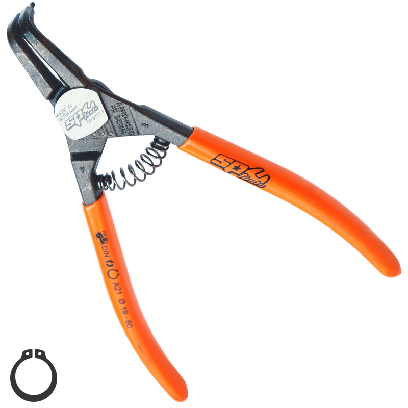 SP Tools SP32373-XPX Circlip Pliers - Bent Internal -