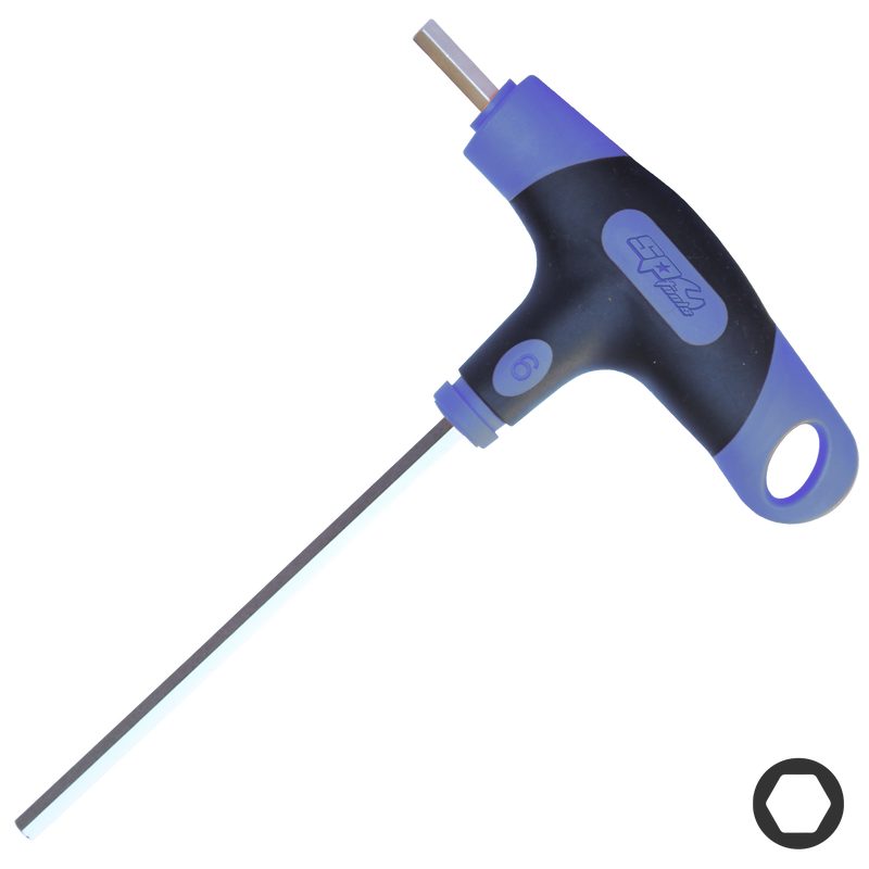 SP Tools 2.5mm Metric Two Way T-Handle Hex Key Set SP34722
