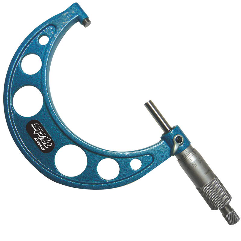 SP Tools Outside Micrometer 75-100mm (0.01 Reading)