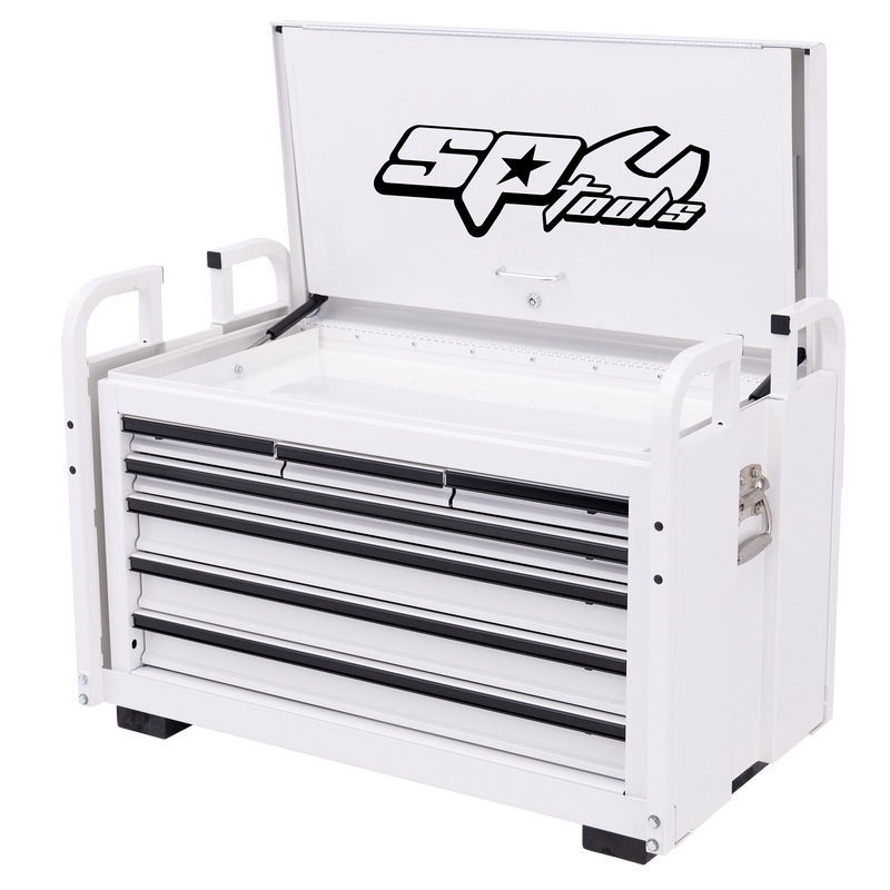 SP Tools 7 Drawer 890mm Off Road Tool Box White SP40321