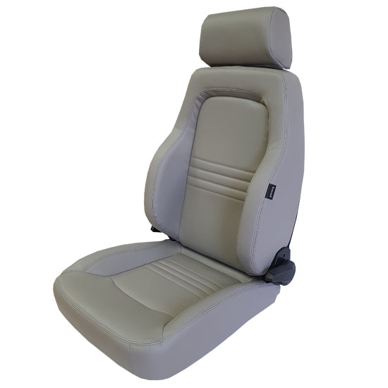 Autotecnica Adventurer 4X4 Seat PU Leather Grey Heated