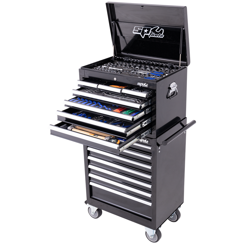 SP Tools 293Pc 14 Drawer Custom Series Tool Kit Combo