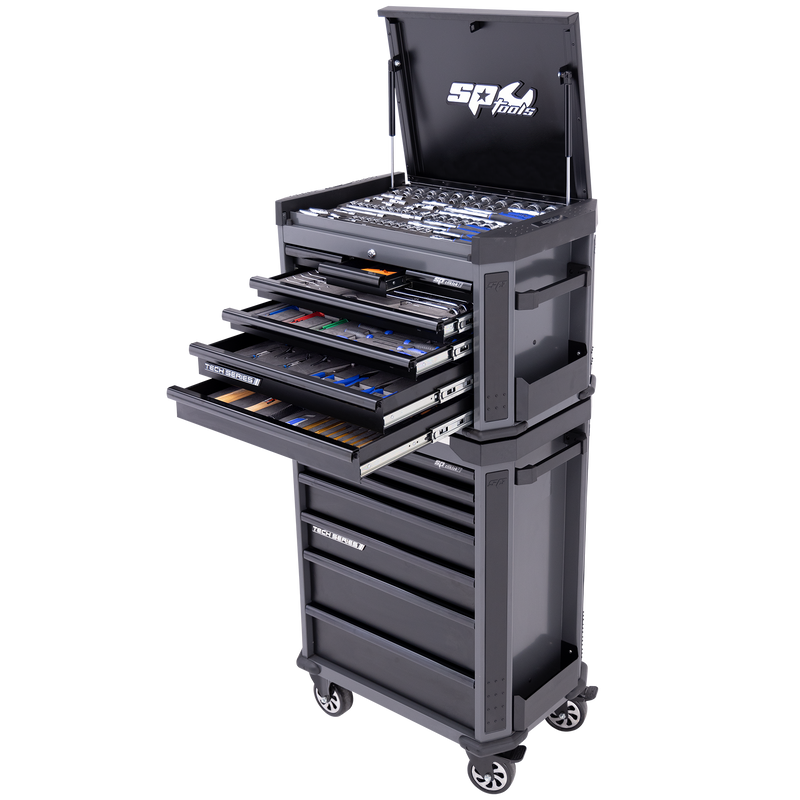 SP Tools 306Pc 14 Drawer Metric Tech Series Tool Kit