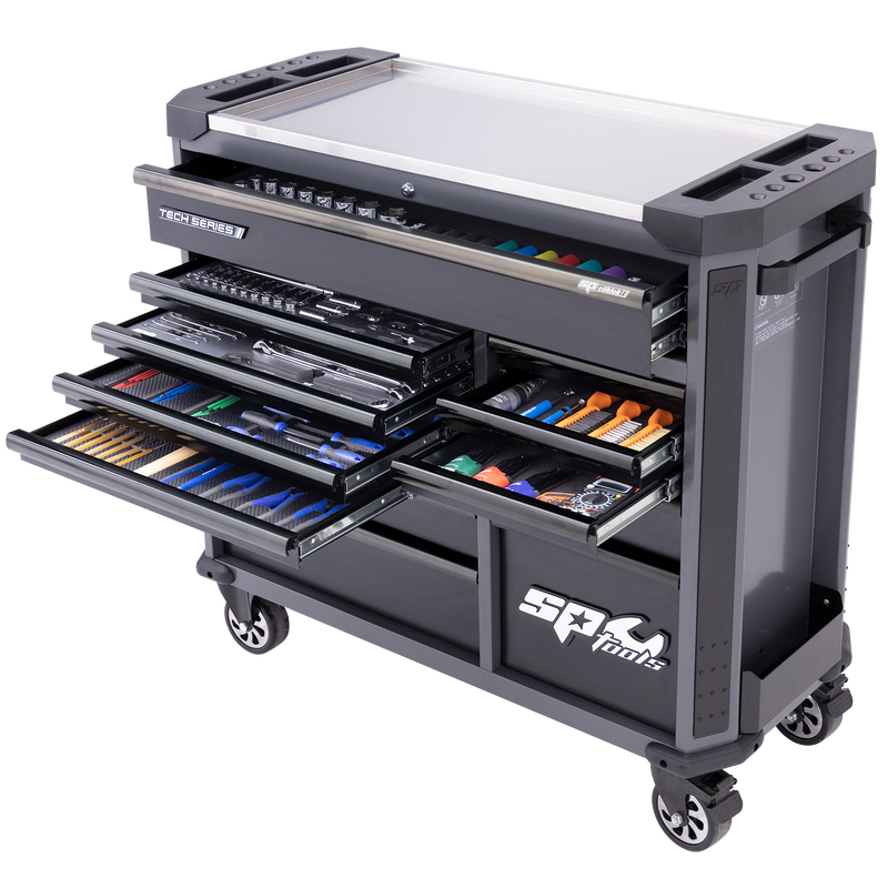 SP Tools 386Pc Tech Series Master Technician Rollcab Tool