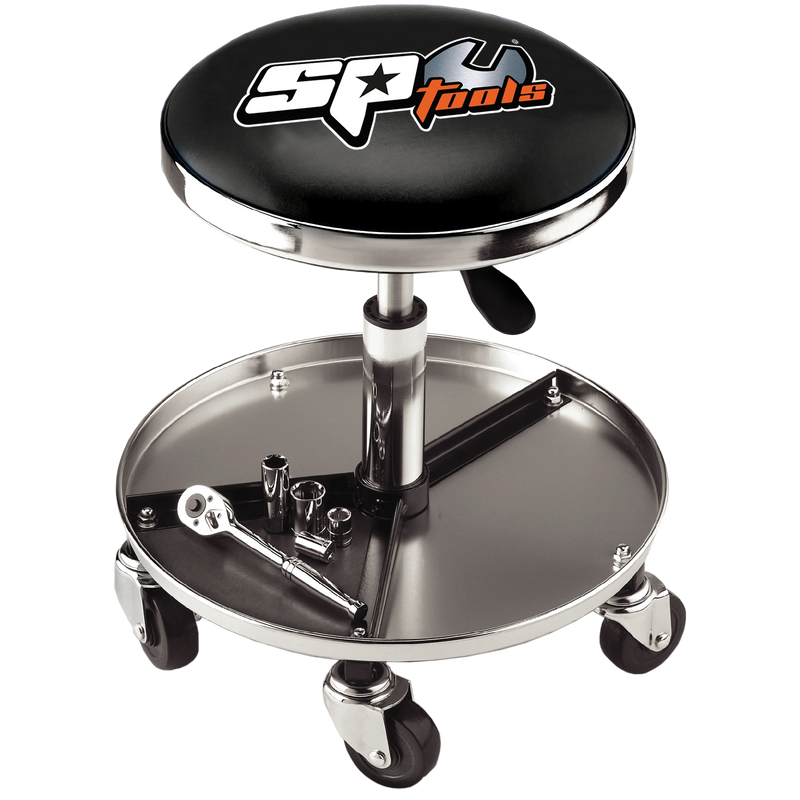 SP Tools Pneumatic Stool With Storage SPR-55