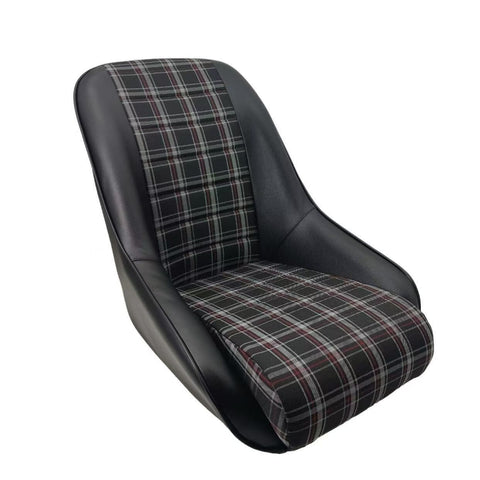 Autotecnica Sport Seat Classic Tartan PU Combination
