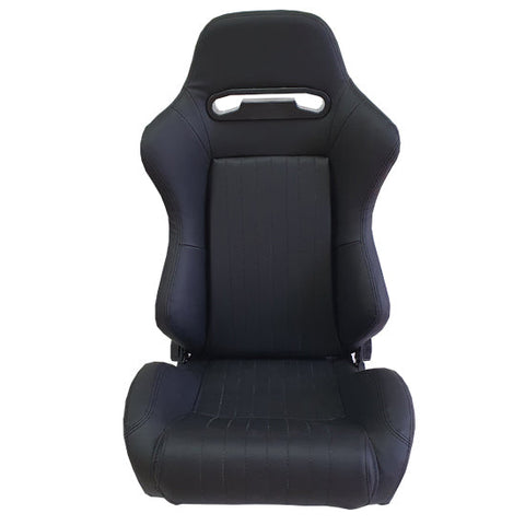 Autotecnica Sport Seat Semi Molded (Pair) SSP20BK