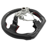 Carbon Fibre Alcantara Sport Steering Wheel Fit For Subaru Impreza G3 WRX STI 2008-2013