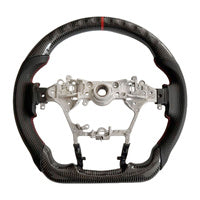 Fit For Toyota Hilux Revo SR N80 2015-2022 Carbon Fiber Steering Wheel Red Strip