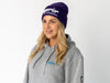 Superior Engineering SUP-Beanie-PUR-Whts Purple Beanie