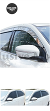 Nissan Cefiro A33 / Maxima QX Monsoons/Visors (1998-2004)