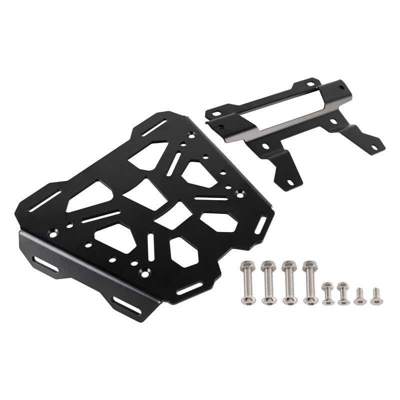 Powersports Pro BLACK REAR CARGO RACK FOR HONDA CRF1100L AFRICA TWIN ADVENTURE SPORTS 2020 2021 2022 2023 2024 2025