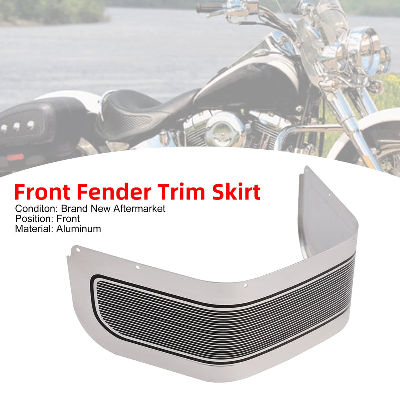 Powersports Pro Front Fender Trim Skirt For Touring Electra Glide Road King 1986-2010 2011 2012 2013