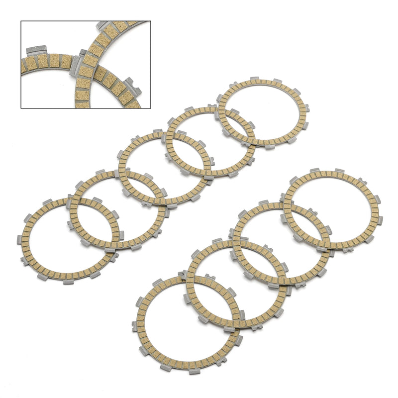 Powersports Pro Clutch Friction Plate Kit Set for Kawasaki ZR900 Z900 2017-2024 ZR1000 Z1000 2016-2023