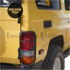 Toyota Land Cruiser - Tail Light Protection Stainless Steel Tail Light Cover