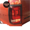 VW Amarok Tail Lights Covers Surrounds Trim (2009-2019)