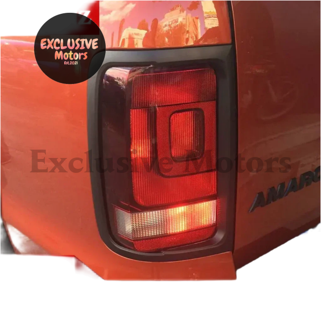 VW Amarok Tail Lights Covers Surrounds Trim (2009-2019)