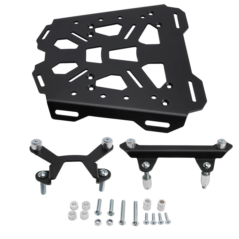 Powersports Pro Aluminum Rear Carrier Top Rack Luggage Plate For Ducati Vstrom 800 DE 2023 2024 2025 2026
