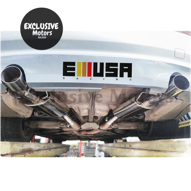 2007-2013 BMW E90 / E92 / E93 335IS Ss Exhaust Muffler wTips (N54/N55 Engines)