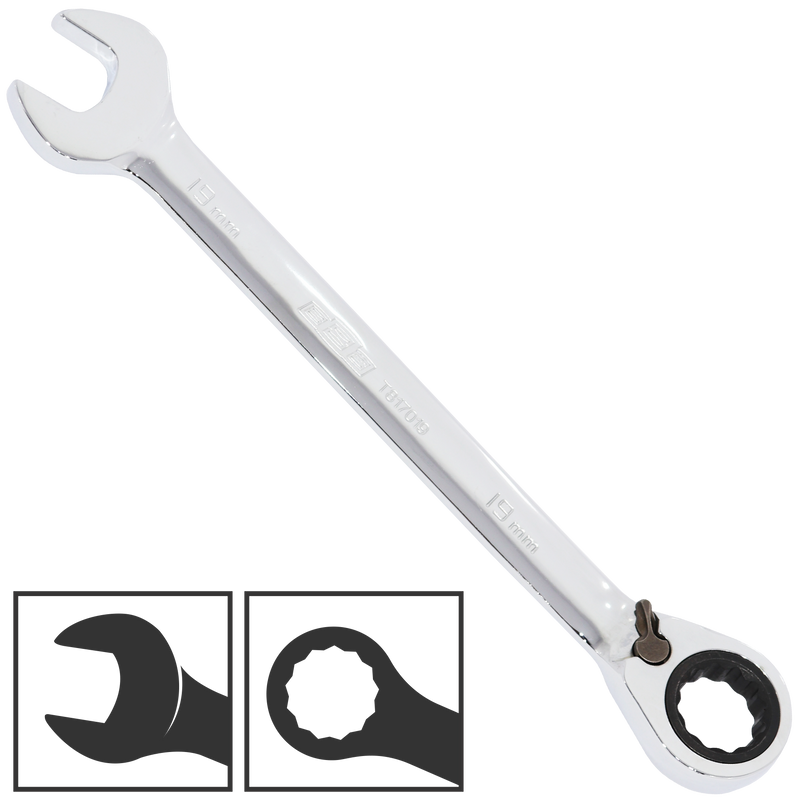 888 Tools by SP Tools Spanner Gear Rev ROE Metric 17mm
