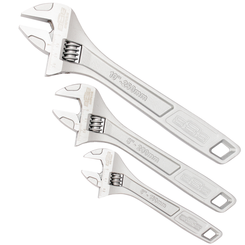 SP Tools T818000 Adjustable Wrench Set - 888 Series -