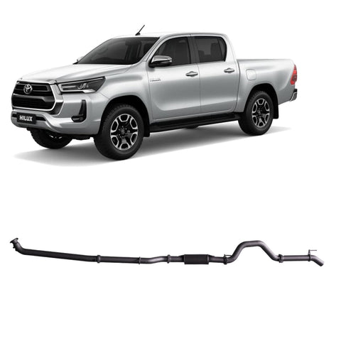 Redback Extreme Duty Exhaust 3in DPF Back (No Cat With
