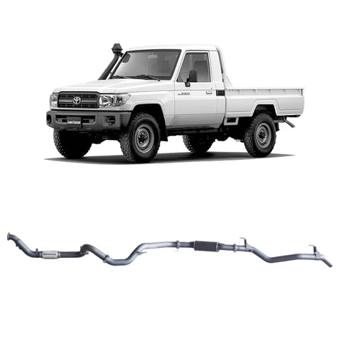 Redback Extreme Duty Exhaust 3in Turbo Back (No Cat With