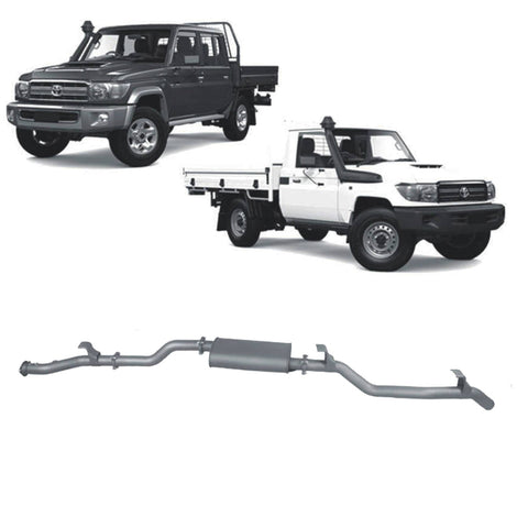 Redback Extreme Duty Exhaust 3in DPF Back (No Cat With