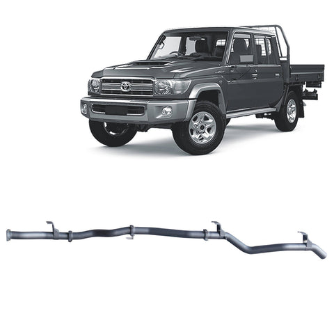 Redback Extreme Duty Exhaust 3in DPF Back (No Cat & No