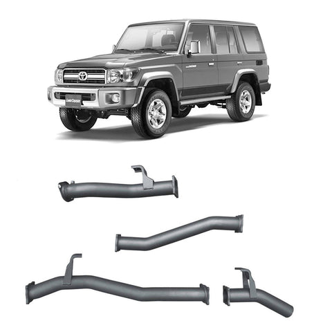 Redback Extreme Duty Exhaust 3in DPF Back (No Cat & No
