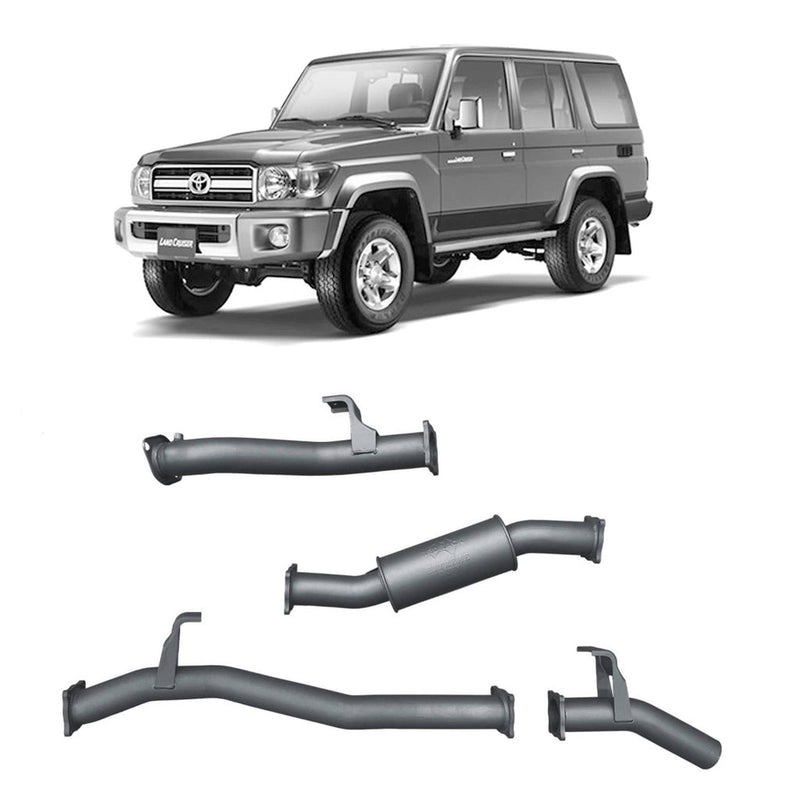 Redback Extreme Duty Exhaust 3in DPF Back (No Cat With