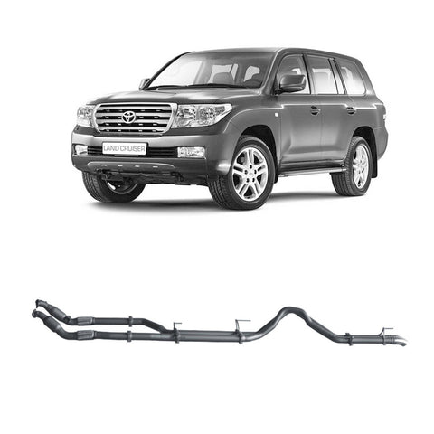 Redback Extreme Duty Exhaust 3in Twin Turbo Back (With