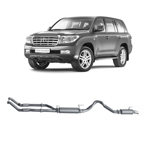 Redback Extreme Duty Exhaust 3in Twin Turbo Back (No Cat