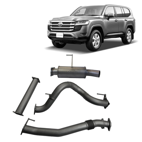 Redback Extreme Duty Exhaust 3.5in DPF Back (No Cat With