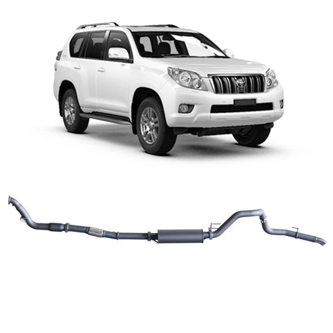 Redback Extreme Duty Exhaust 3in Turbo Back (With Cat &