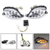 Suzuki Hayabusa GSXR1300 (1999-2007) 2 Color Generic Front Turn Signals