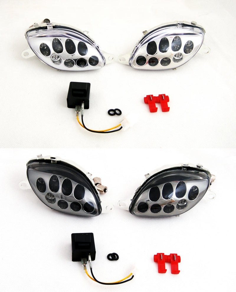 Suzuki Hayabusa GSXR1300 (1999-2007) 2 Color Generic Front Turn Signals