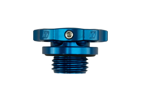 Turbosmart Oil Cap - M32x3.5 - Nissan - Blue TS-0891-0371