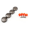 Harley XL 883 48 Sportster Generic 4pcs Turn Signal Light Lens Cover + Bulbs