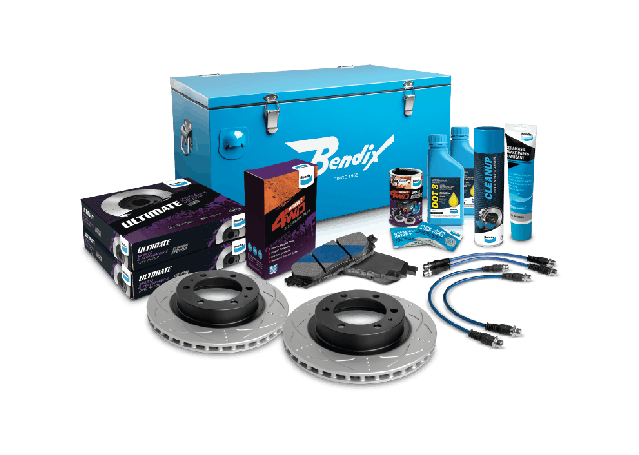 Bendix U4WD-DBUK785 Ultimate Drum Brake Upgrade Kit Rear