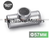 Tail 50Mm Blow Off Valve Turbo Universal 57Mm 2.25" Turbo Aluminum Flang Pipe Fit