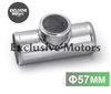Tail 50Mm Blow Off Valve Turbo Universal 57Mm 2.25" Turbo Aluminum Flang Pipe Fit