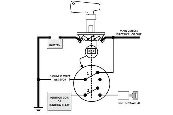 Raceworks VPR-010 Battery Master Switch With Field Cut