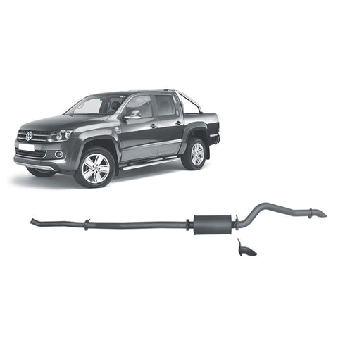 Redback Extreme Duty Exhaust 3in DPF Back (No Cat With