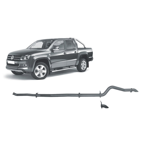 Redback Extreme Duty Exhaust 3in DPF Back (No Cat & No