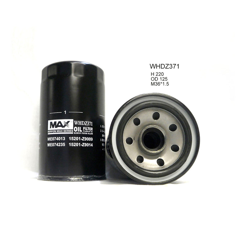 Wesfil Oil Filter WHDZ371NM